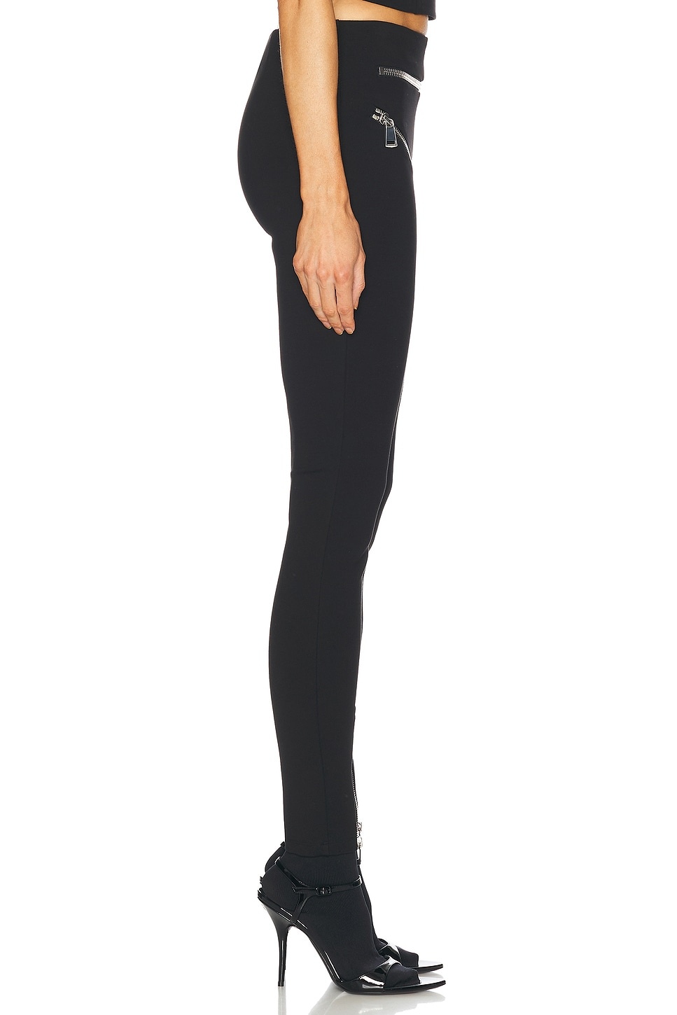 Zipper Brief Legging - 3