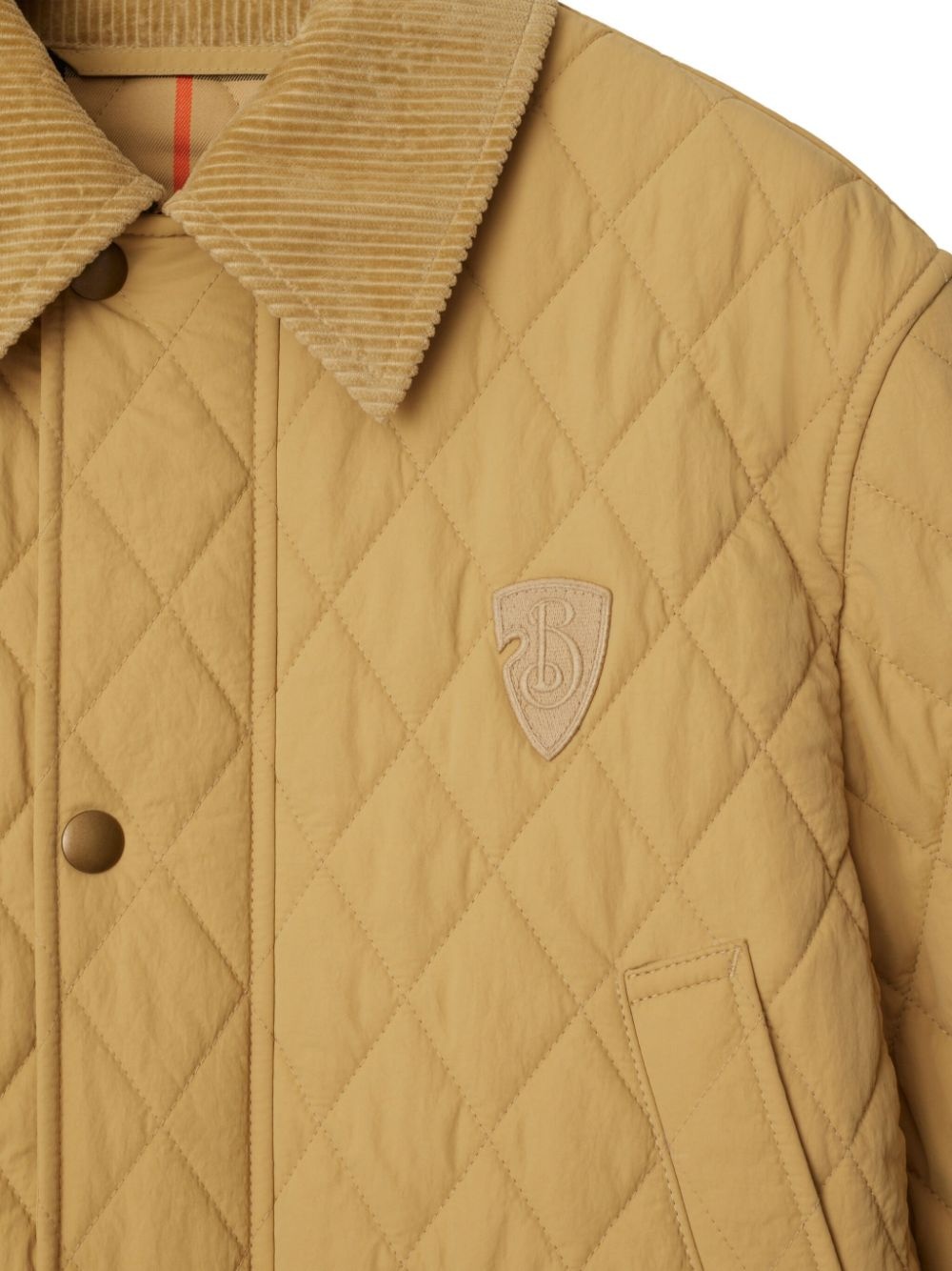 diamond-quilted jacket - 6