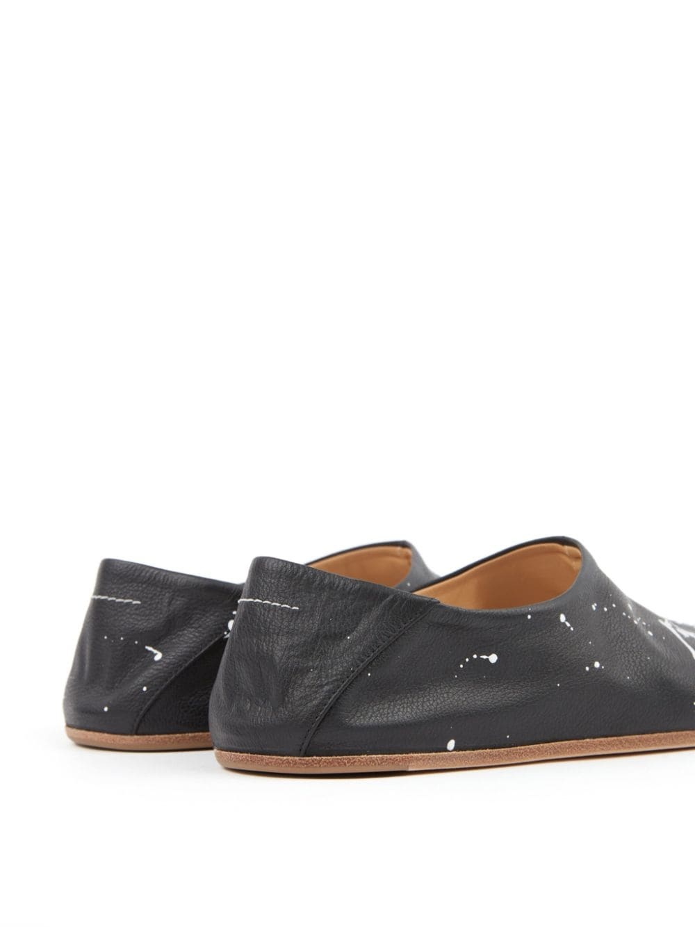 Anatomic paint splatter-effect slippers - 5