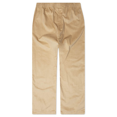 ESSENTIALS WOMEN'S RELAXED TROUSER - SAND outlook