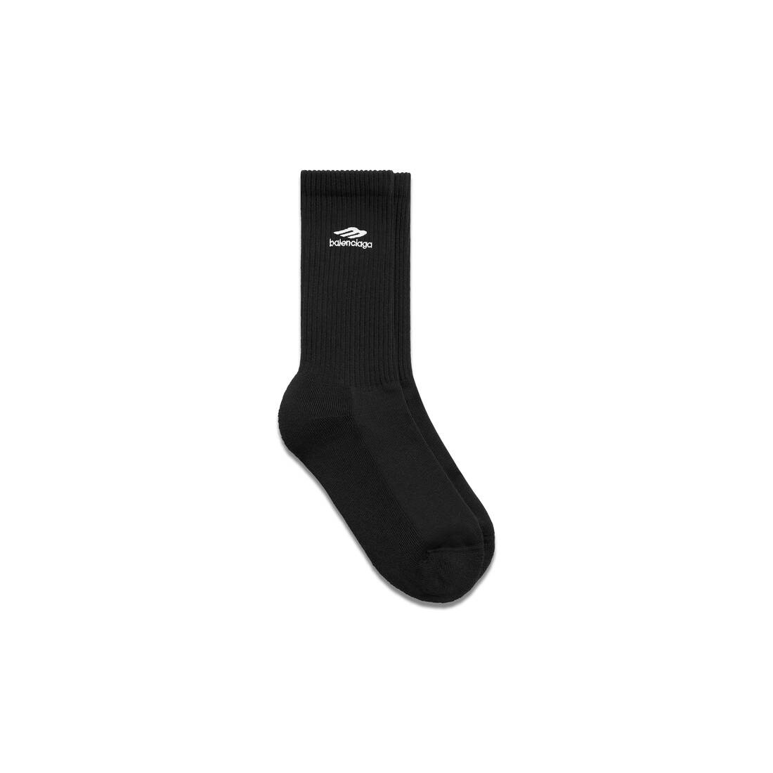 3b Sports Icon Socks in Black/white - 1