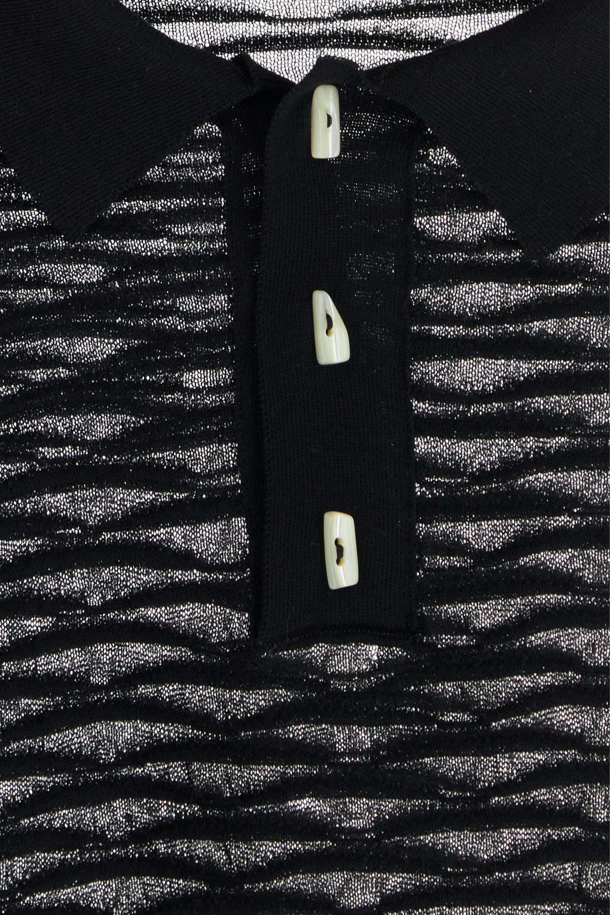 Black cotton blend Taske Scale polo shirt - 3