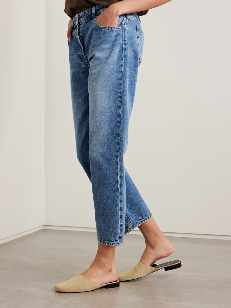 The Row Penelope Calf Hair Mules outlook