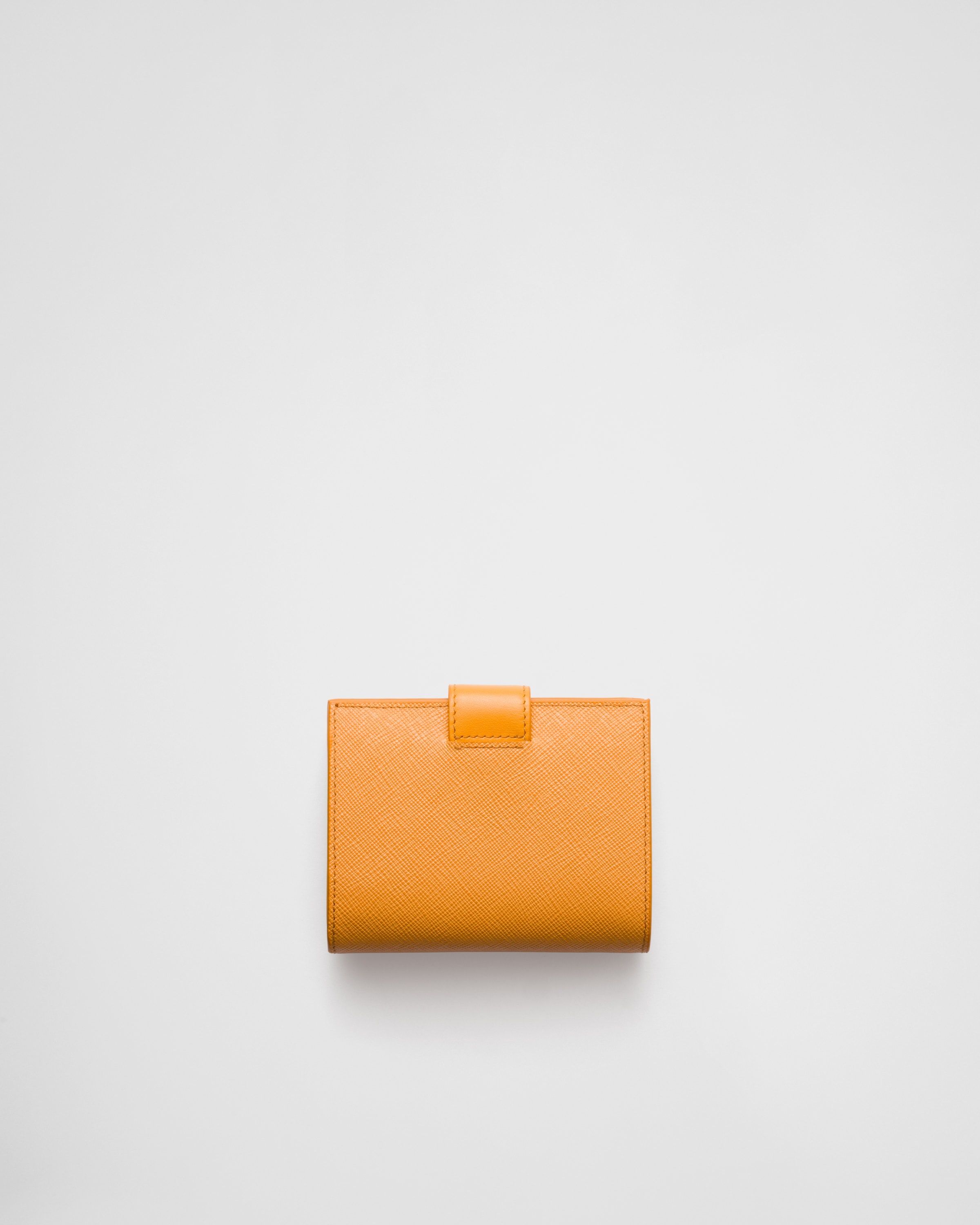 Small Saffiano and smooth leather wallet - 3