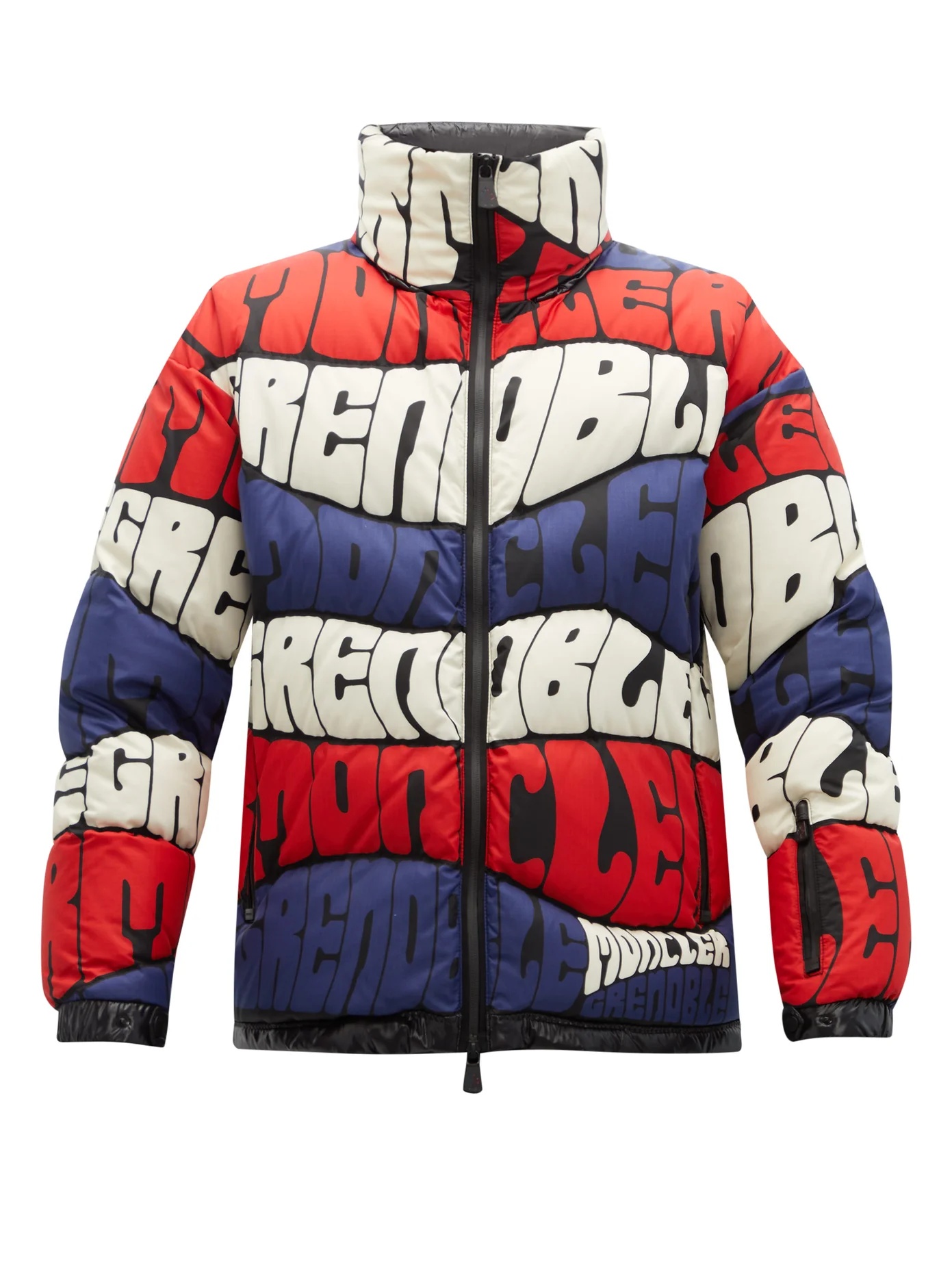 Limmat logo-print quilted down ski jacket - 1