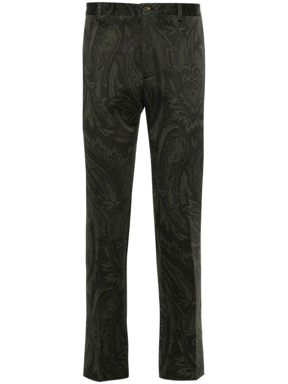 tapered-leg chino trousers - 1