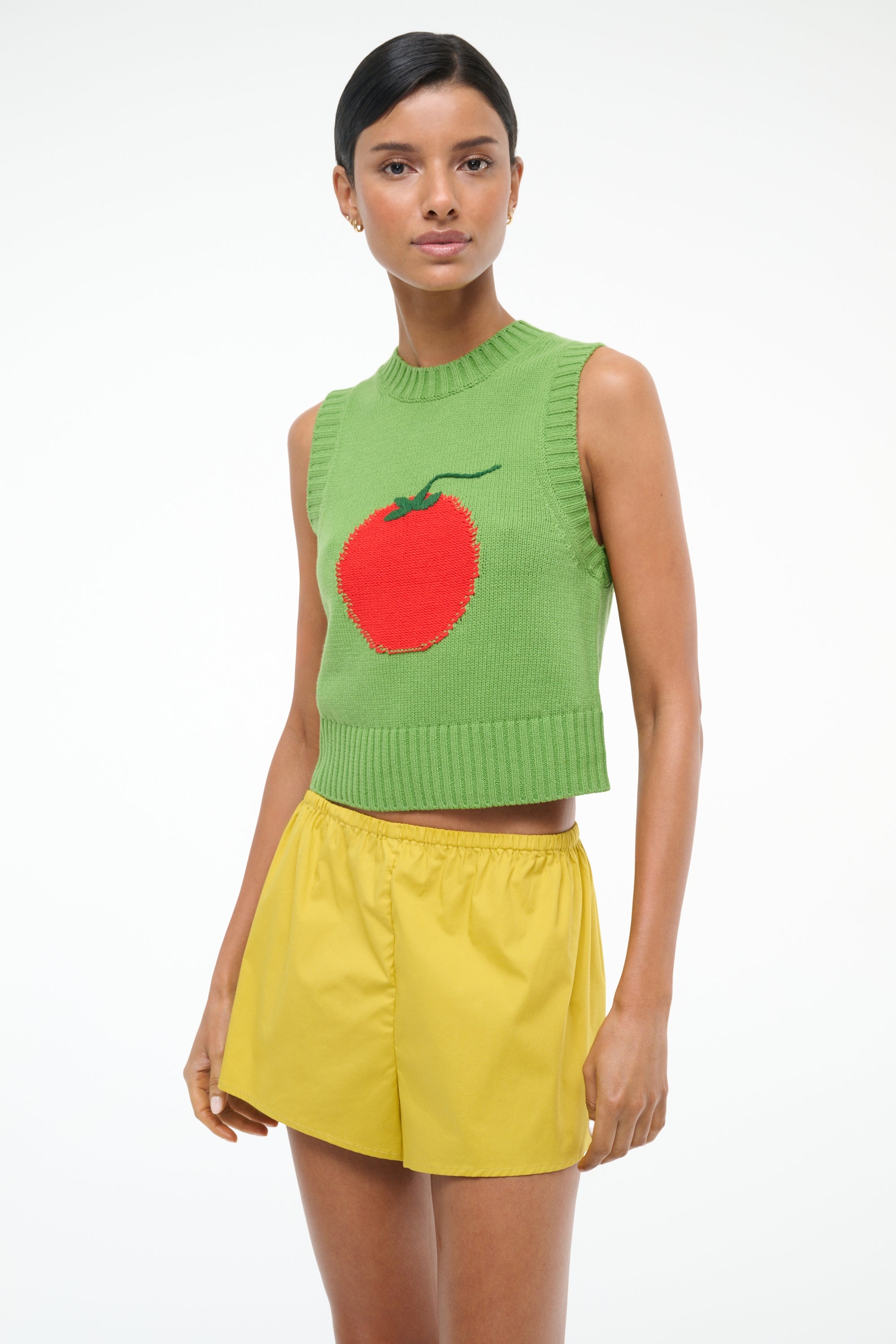 STAUD PINGO SWEATER ROMA LEAF - 3