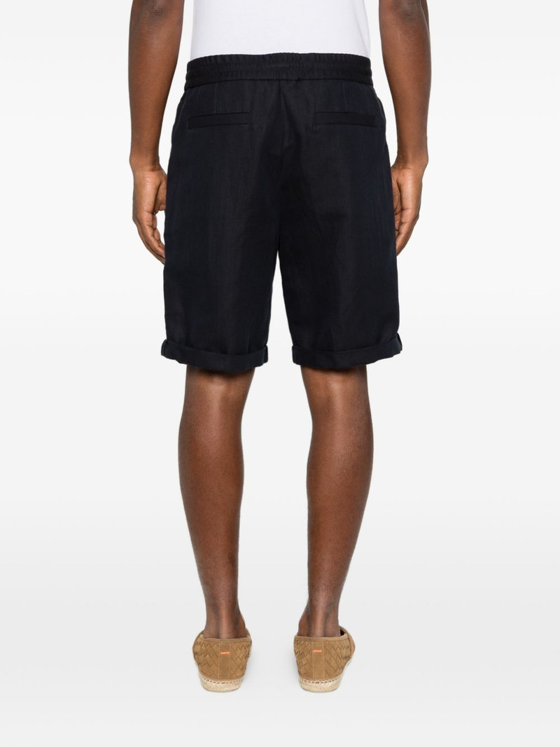drawstring pleated shorts 4