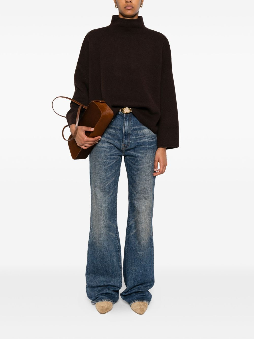 high-neck sweater - 2