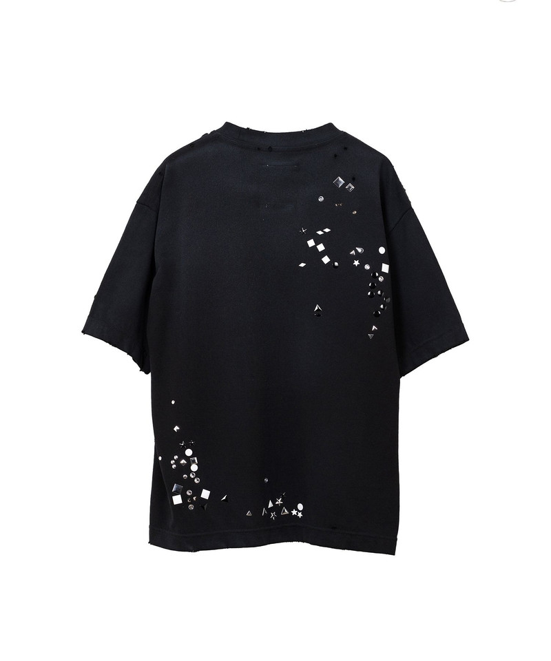 Embellished Distressed T-Shirt 25