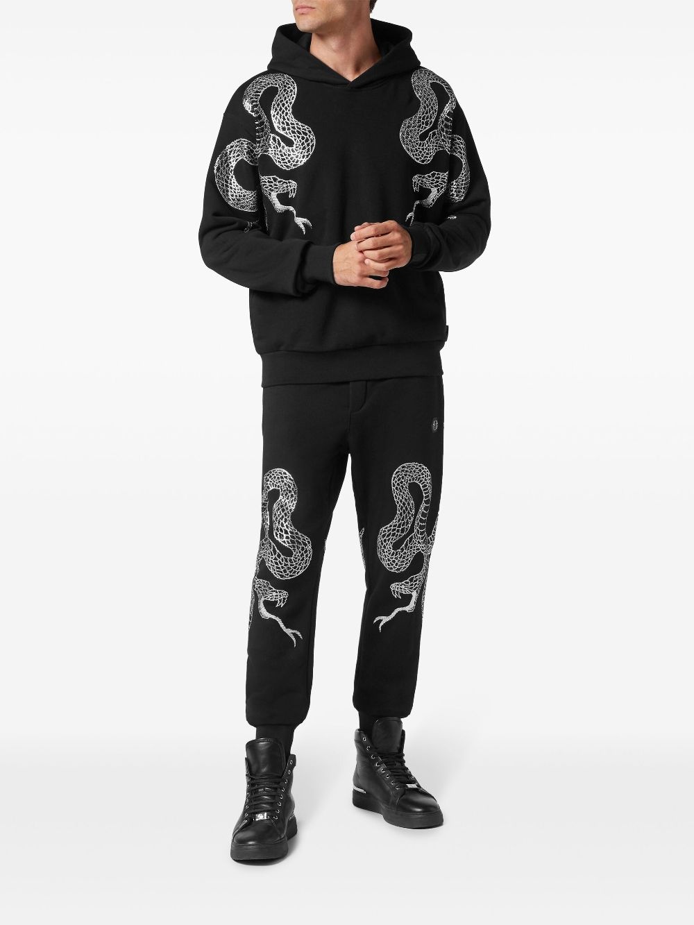crystal-snake hoodie - 2