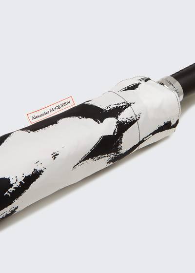 Alexander McQueen Graffiti Collapsible Umbrella outlook