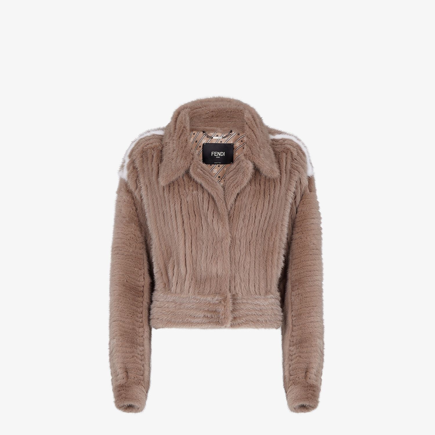 Featherlike mink jacket - 1