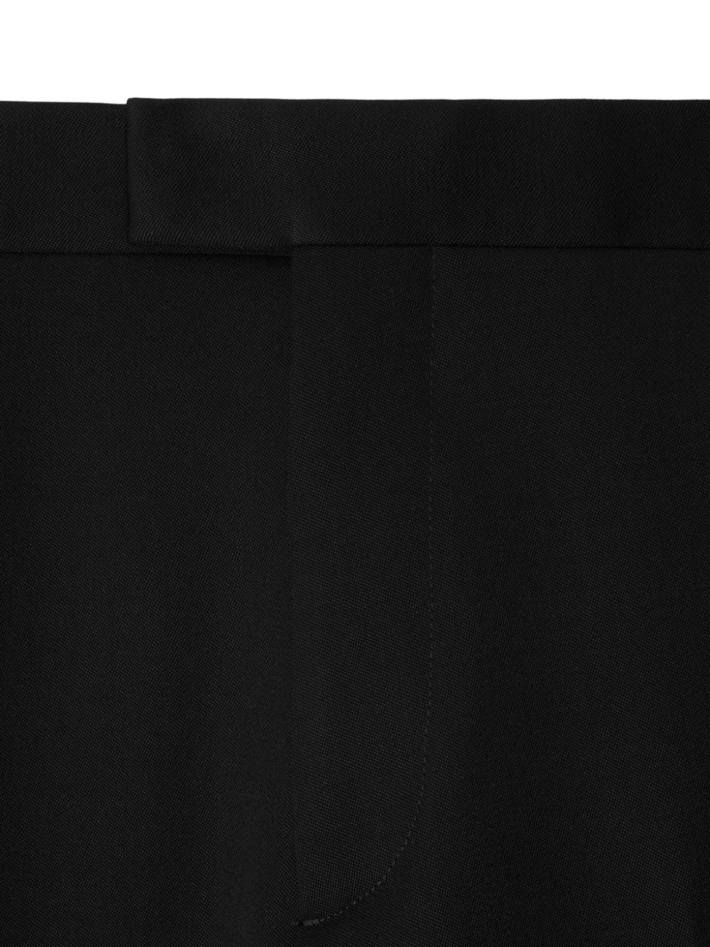 wool tuxedo trousers - 5