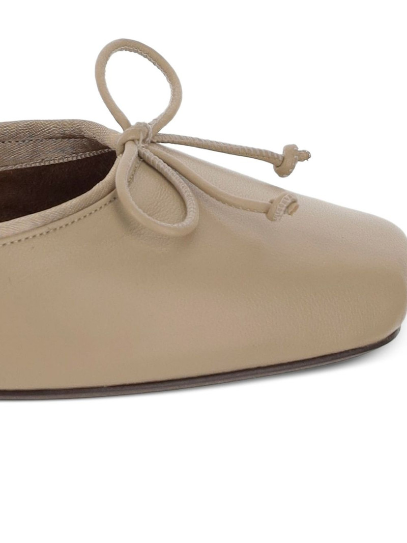 bow-detail ballet flats 5