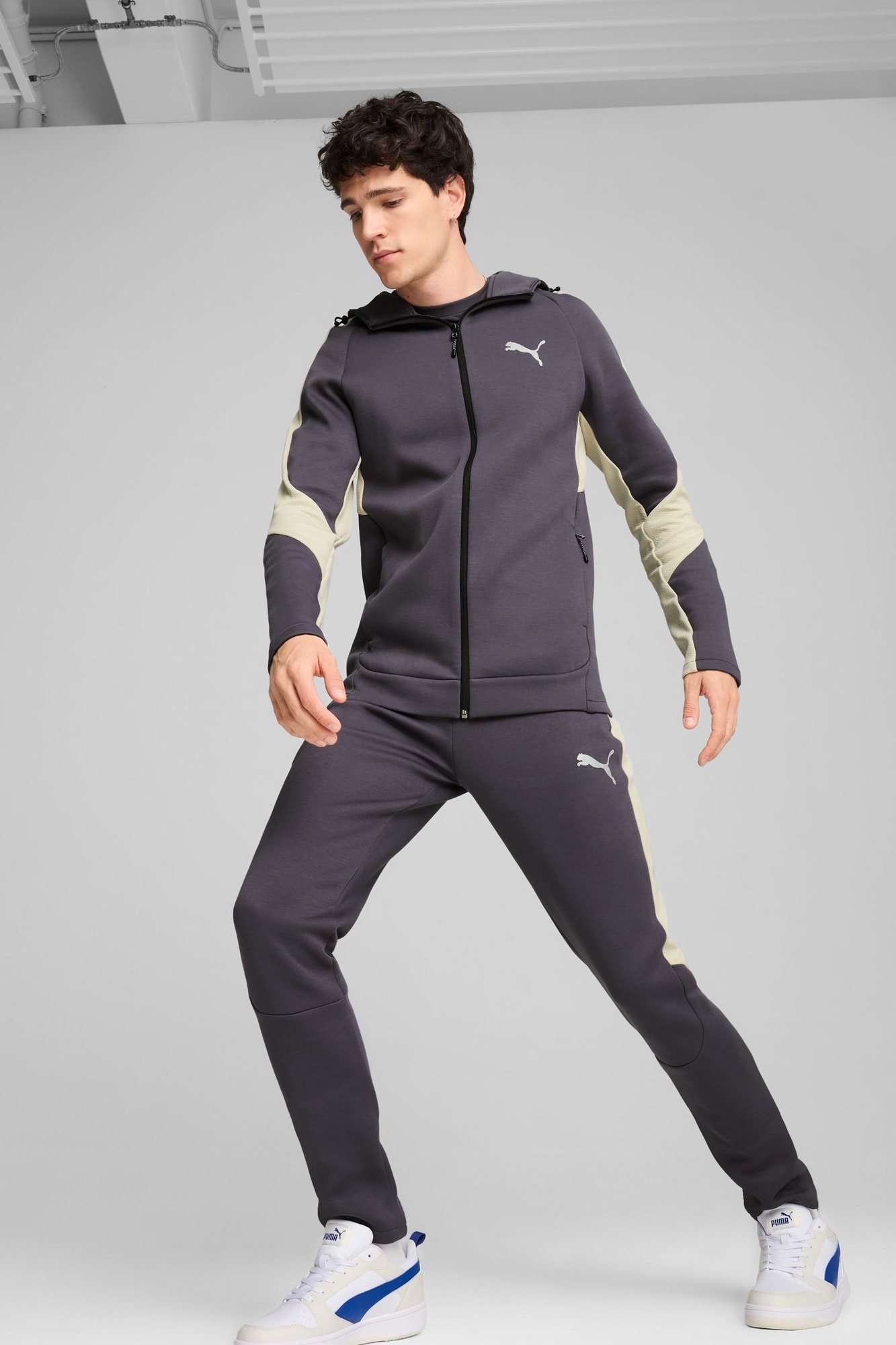 EVOSTRIPE Full-Zip Men's Hoodie - 5
