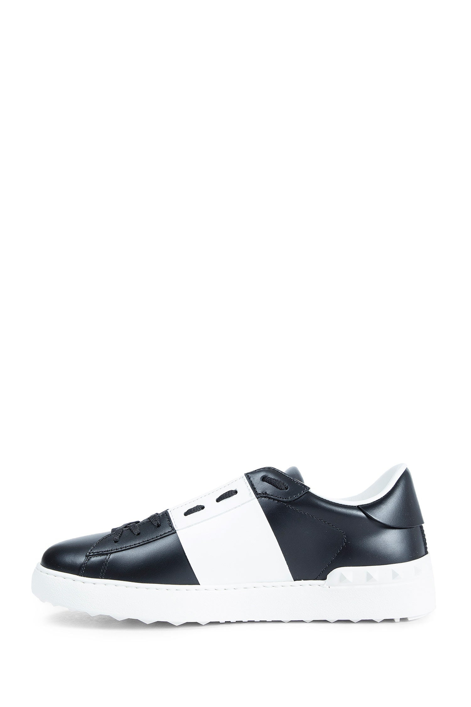 Open Sneakers In Leather - 4