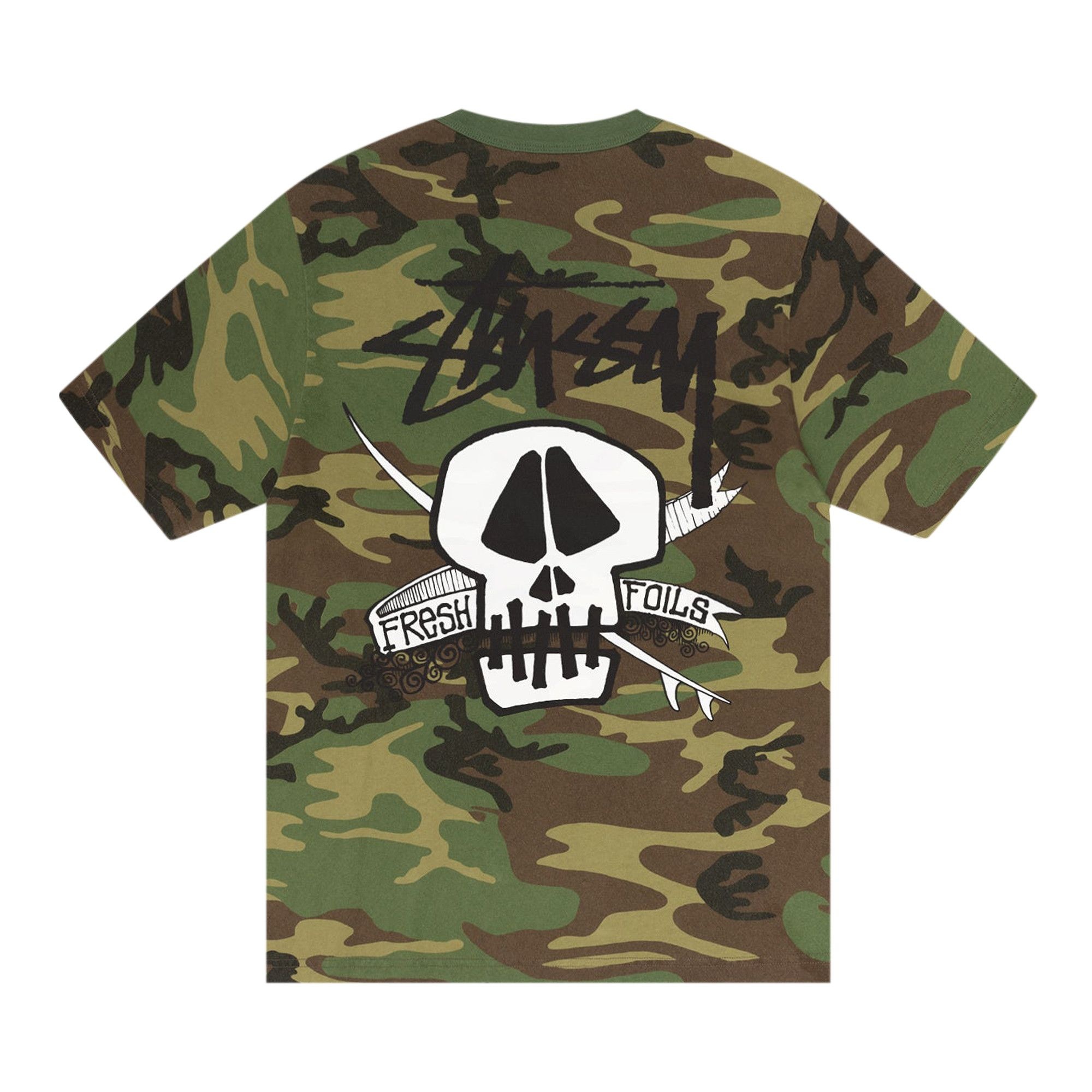 Stüssy Stussy Fresh Foils Tee 'Camo' | REVERSIBLE