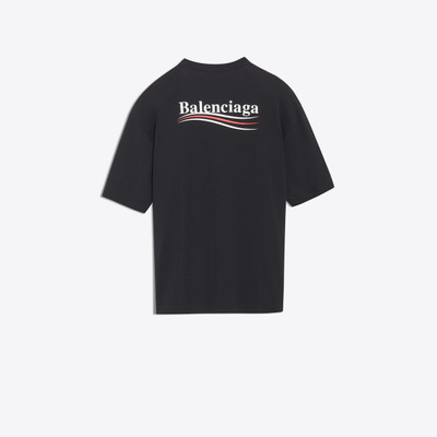 BALENCIAGA Oversized Balenciaga logo printed T-shirt outlook