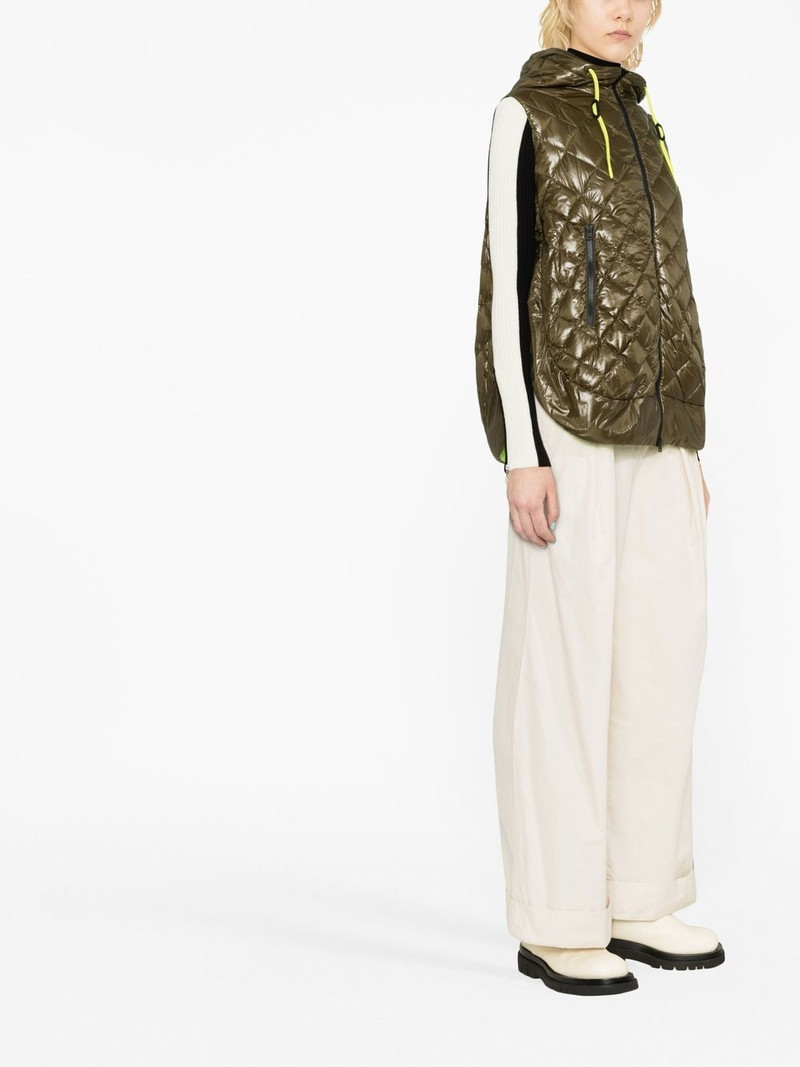 sleeveless quilted 패딩 재킷 4