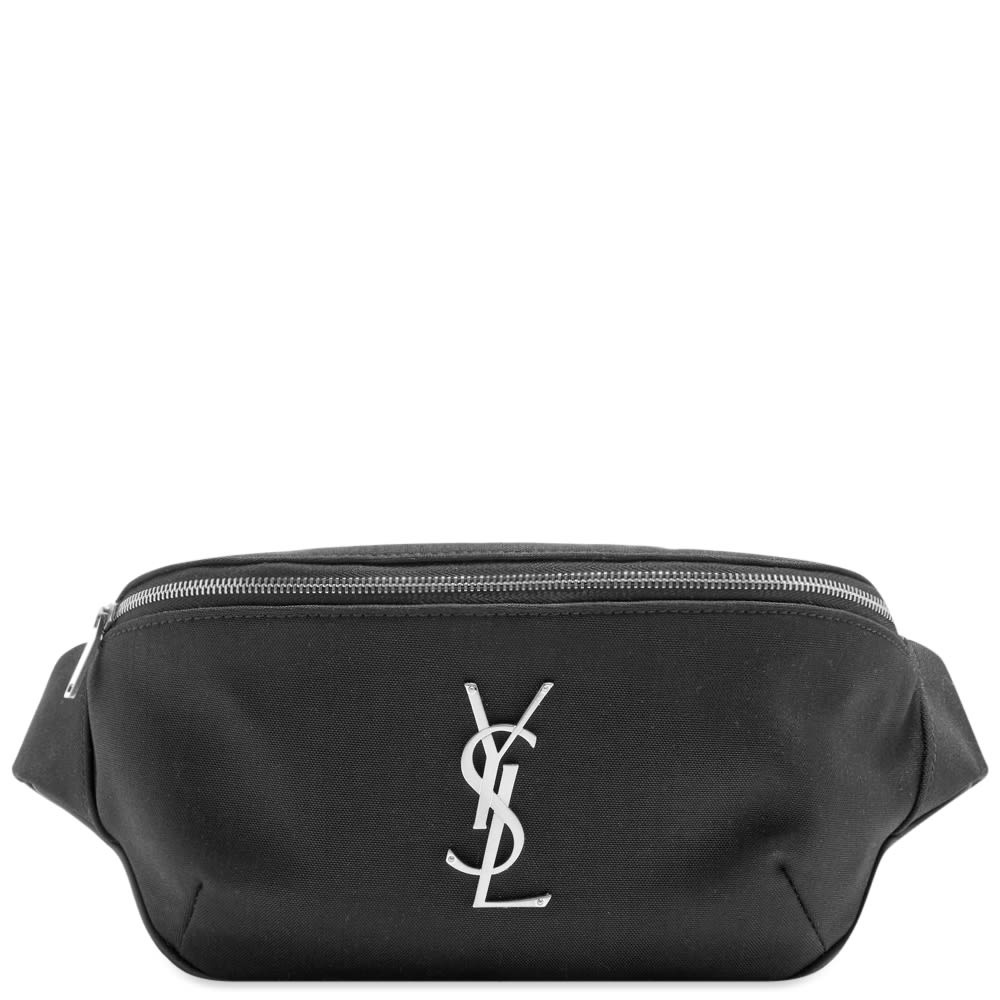 Saint Laurent Logo Canvas Waist Bag - 1