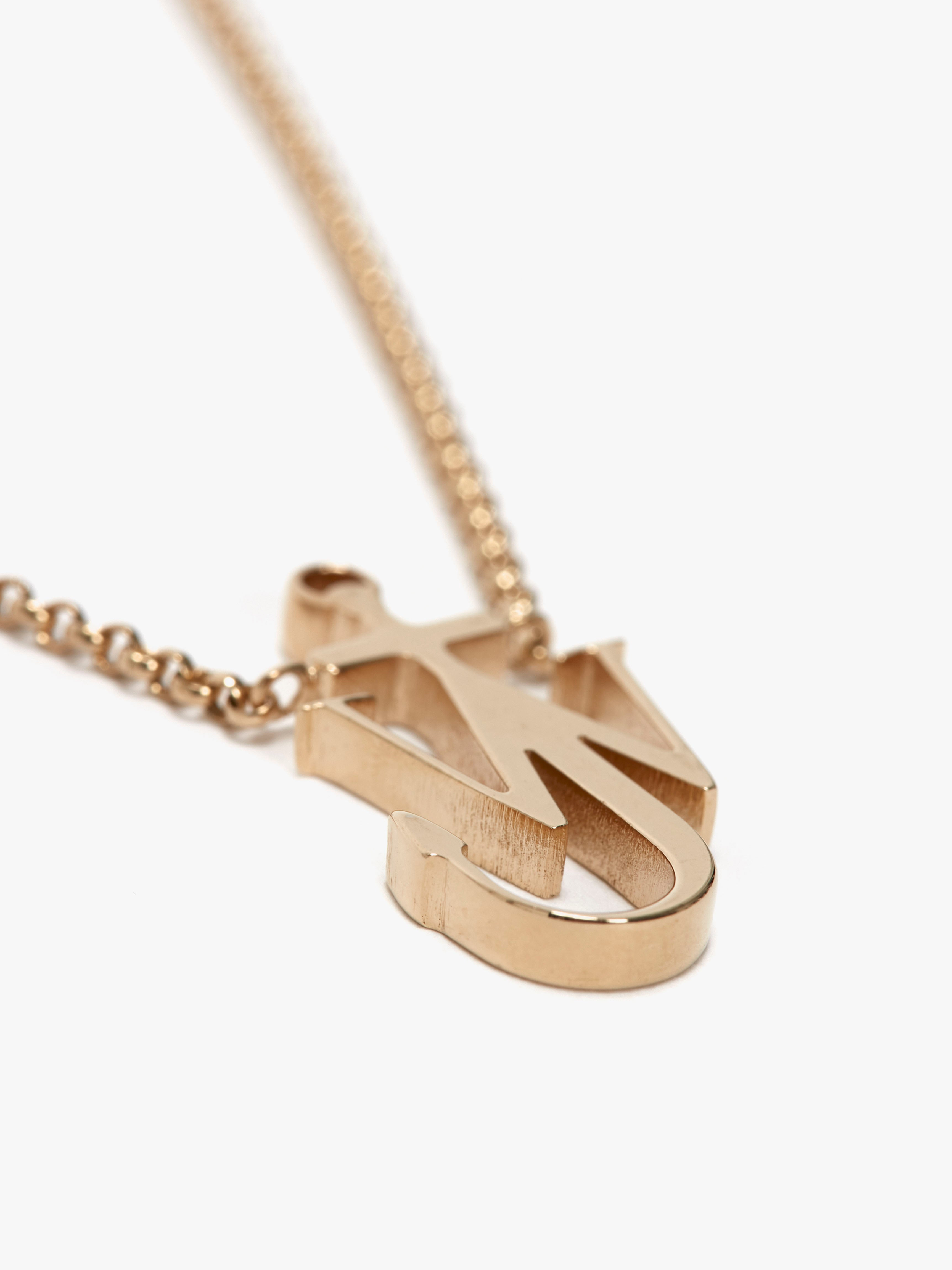 ANCHOR PENDANT NECKLACE - 3