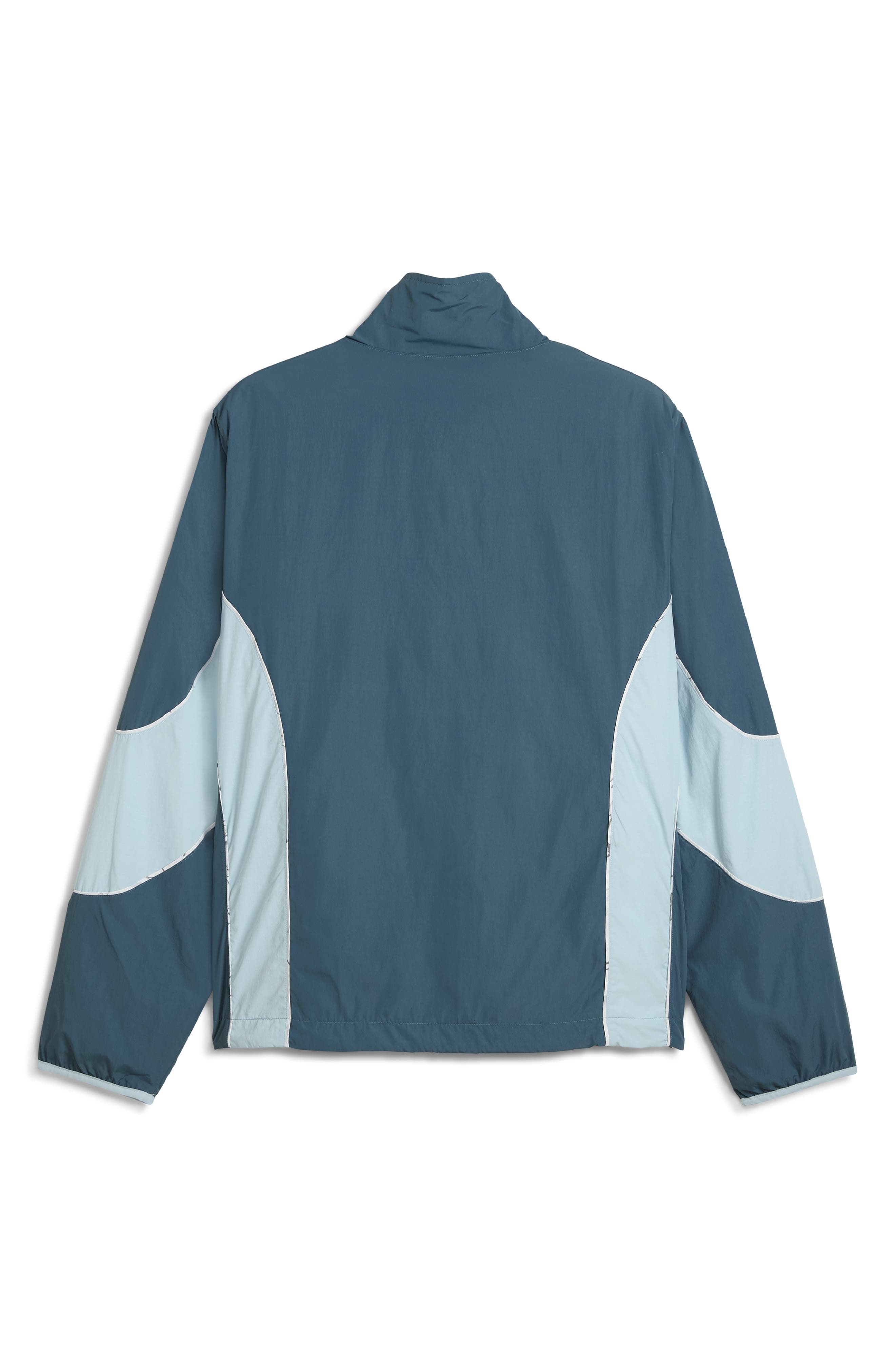 PUMA x KidSuper MCFC Reversible Nylon Jacket in Gray Skies/Team Light Blue at Nordstrom - 2