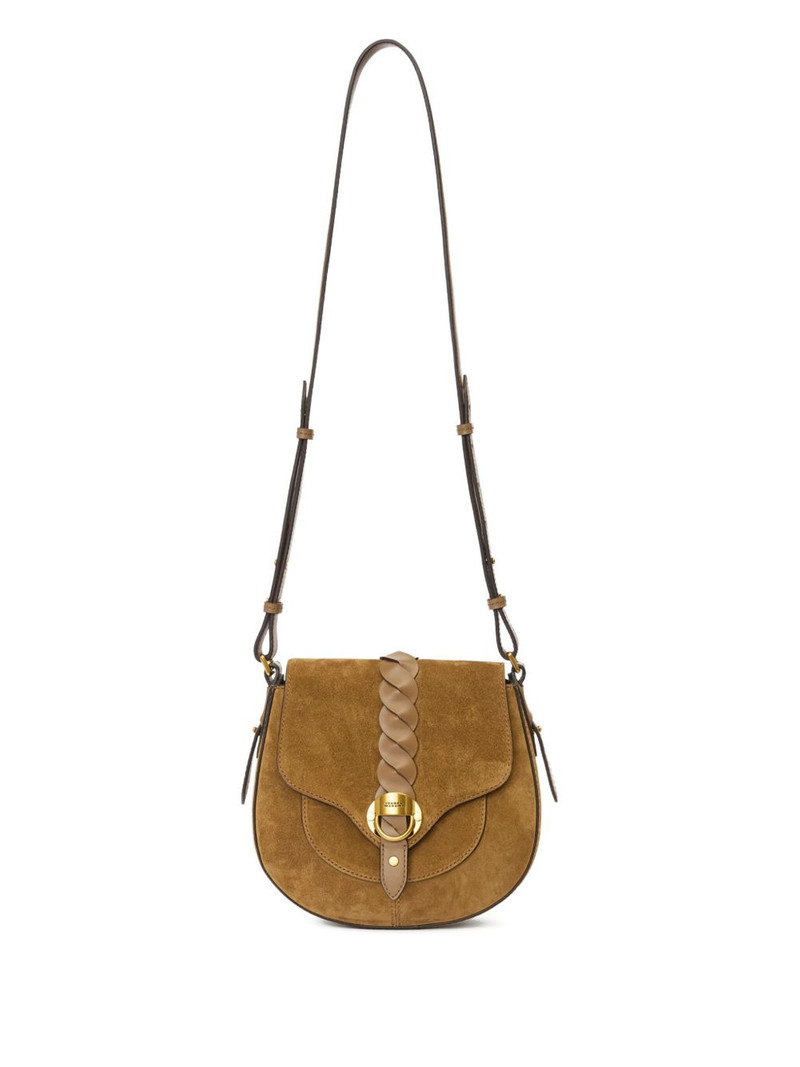 Altay braided leather shoulder strap 5