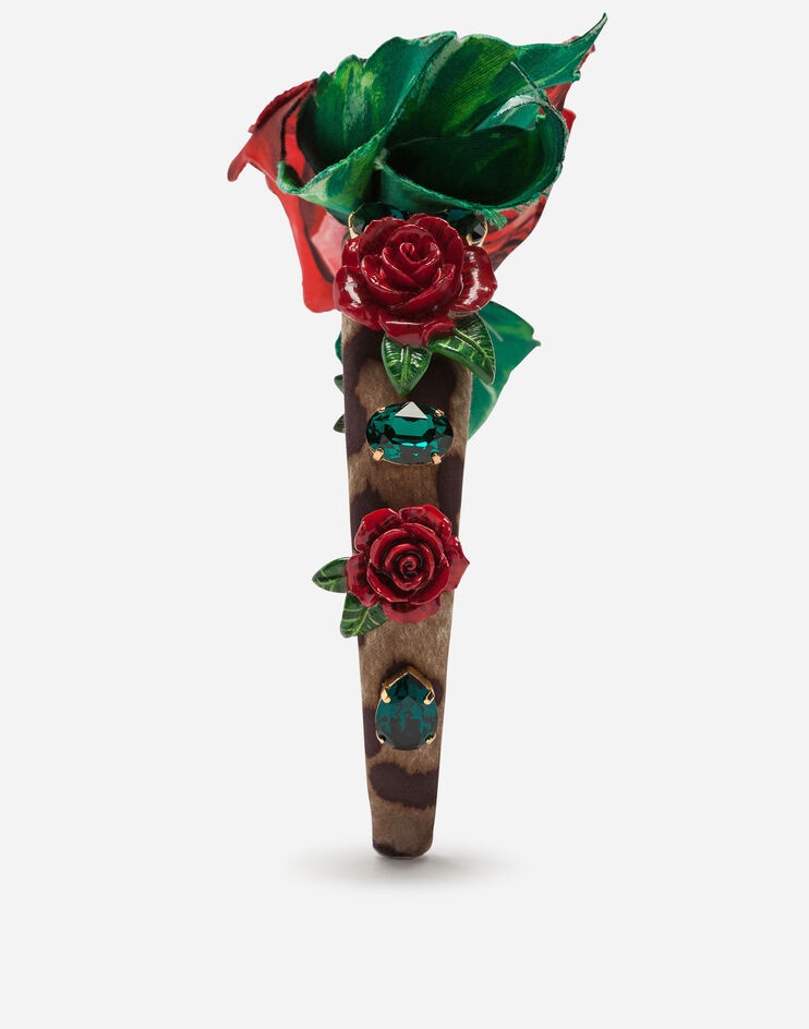 Headband with roses - 3