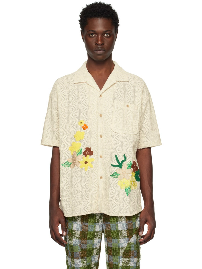 White Floral Shirt 1