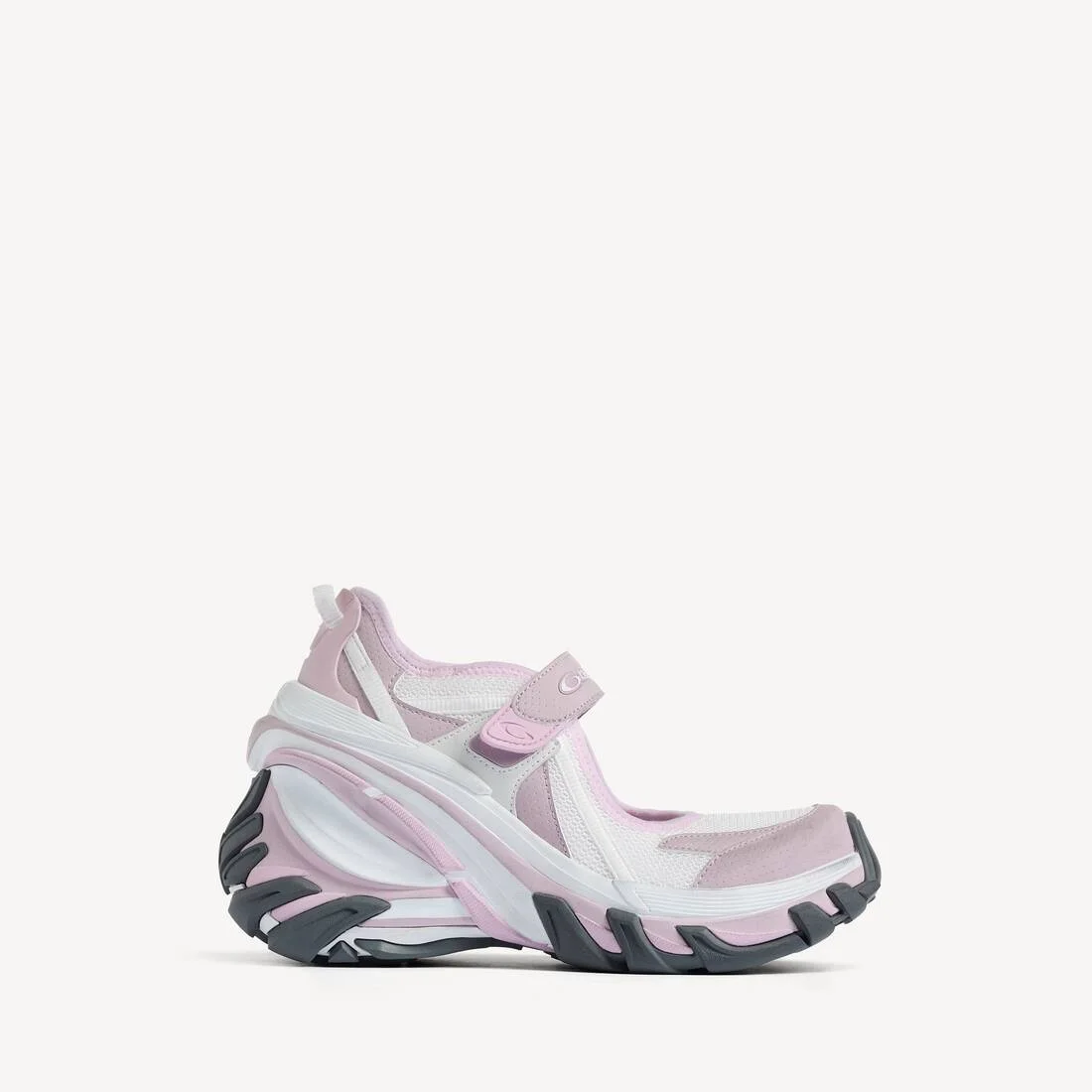 Women's Hydra Mary Jane Sneaker in Pink/grey - 1