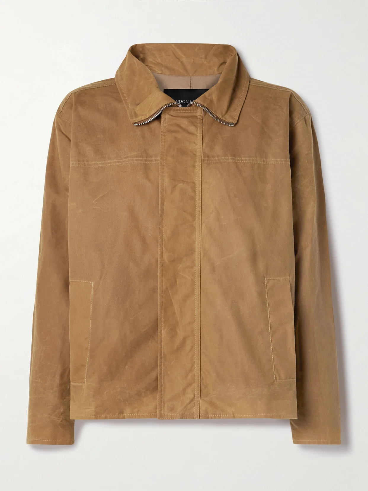 Everett Waxed-cotton Jacket - 1