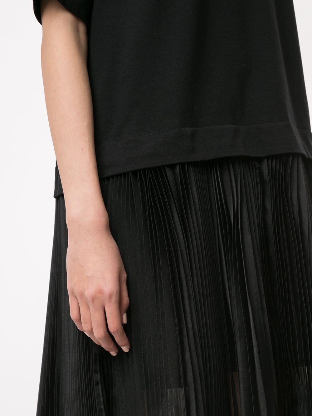 pleated detail dress - 5