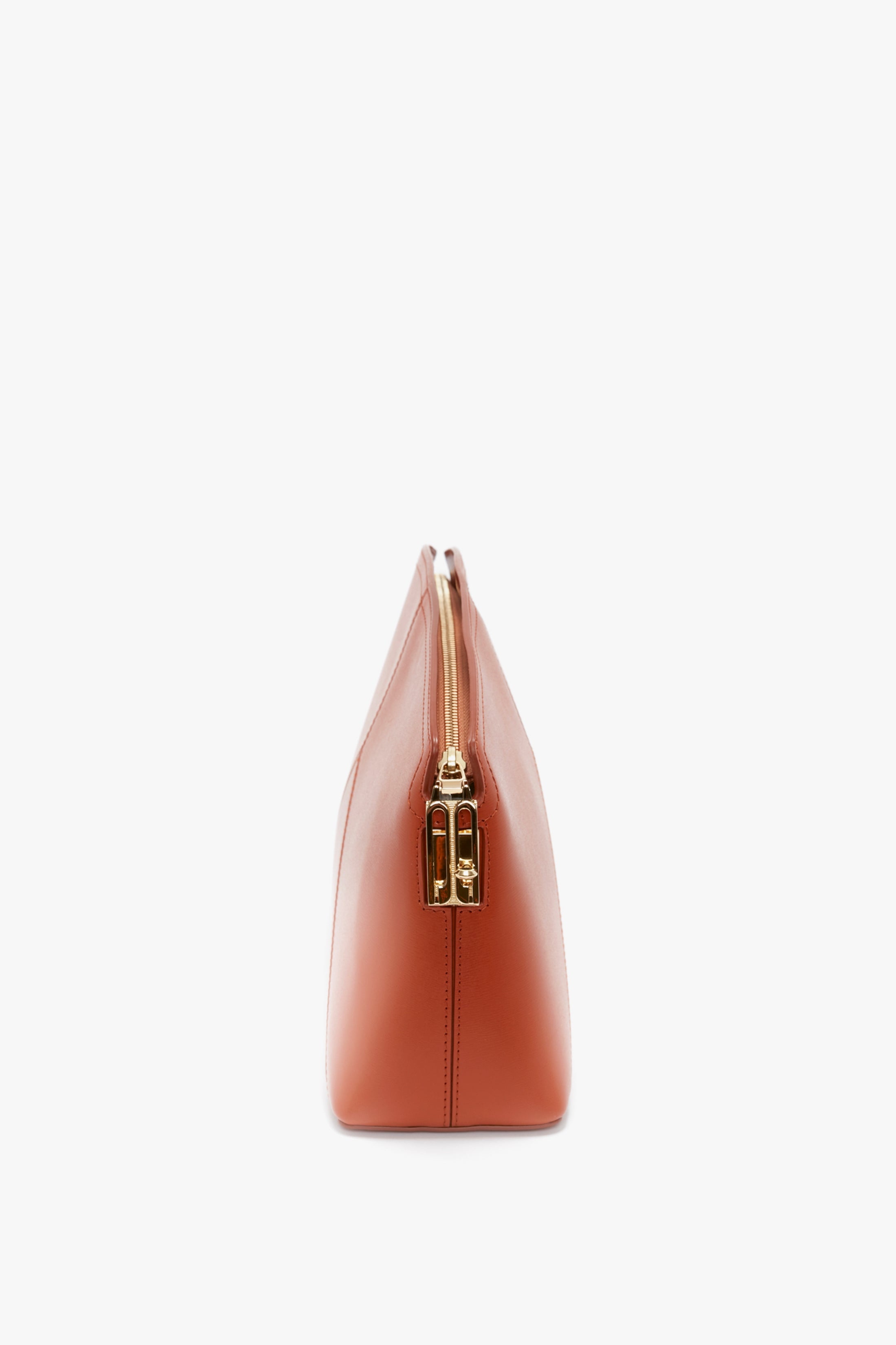 Victoria Clutch Bag In Tan Leather - 3