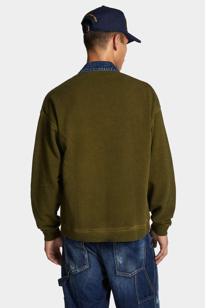 SUPERNEGATIVE DYED RELAX FIT CARDIGAN 4