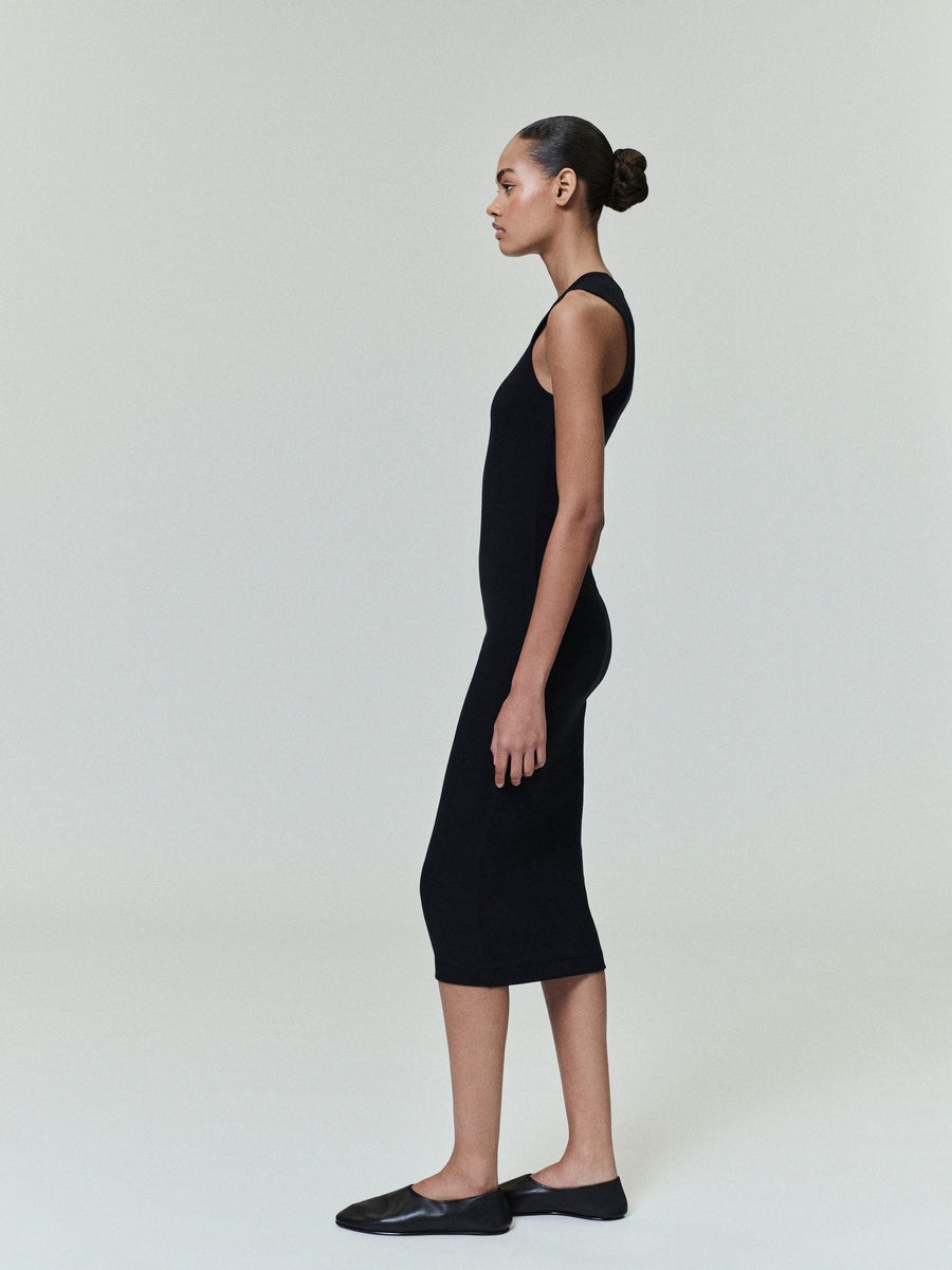 Womens Rib Tank Dress - 3