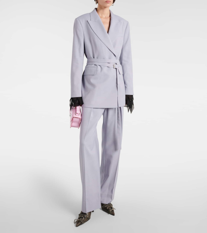 Acne Studios Belted blazer outlook