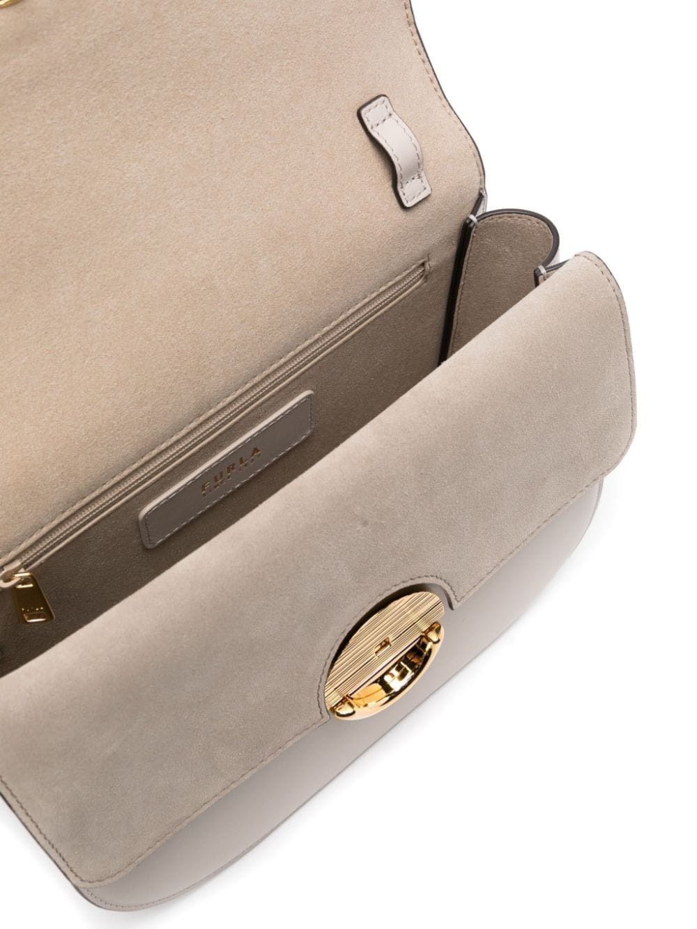 logo-engraved cross body bag - 5