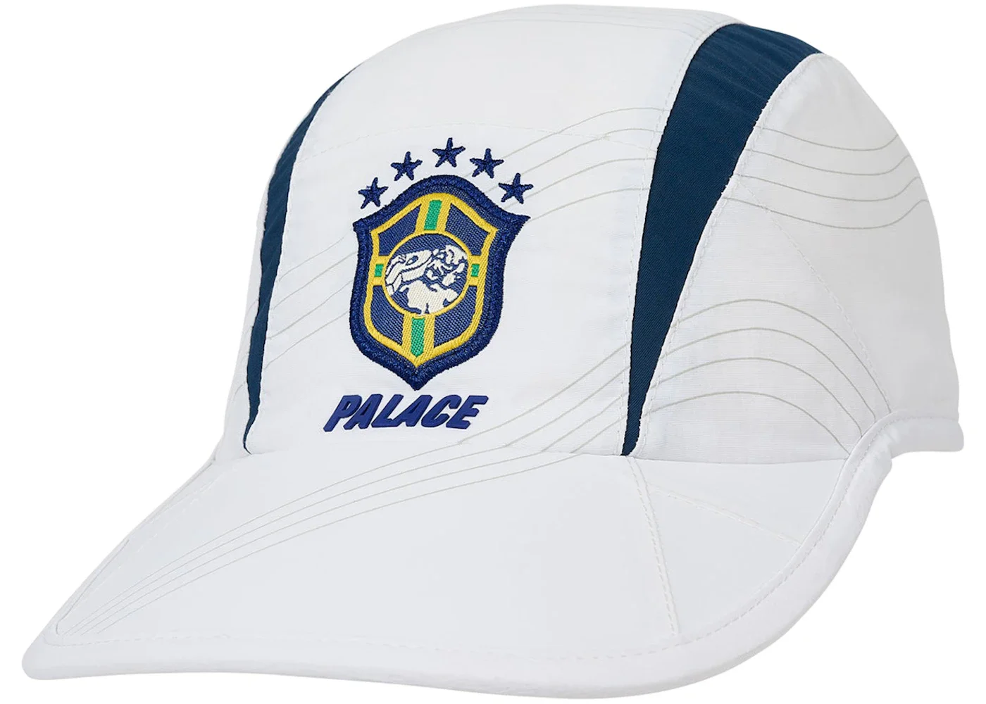 Palace Pro Team 02 Shell Runner Cap White - 1