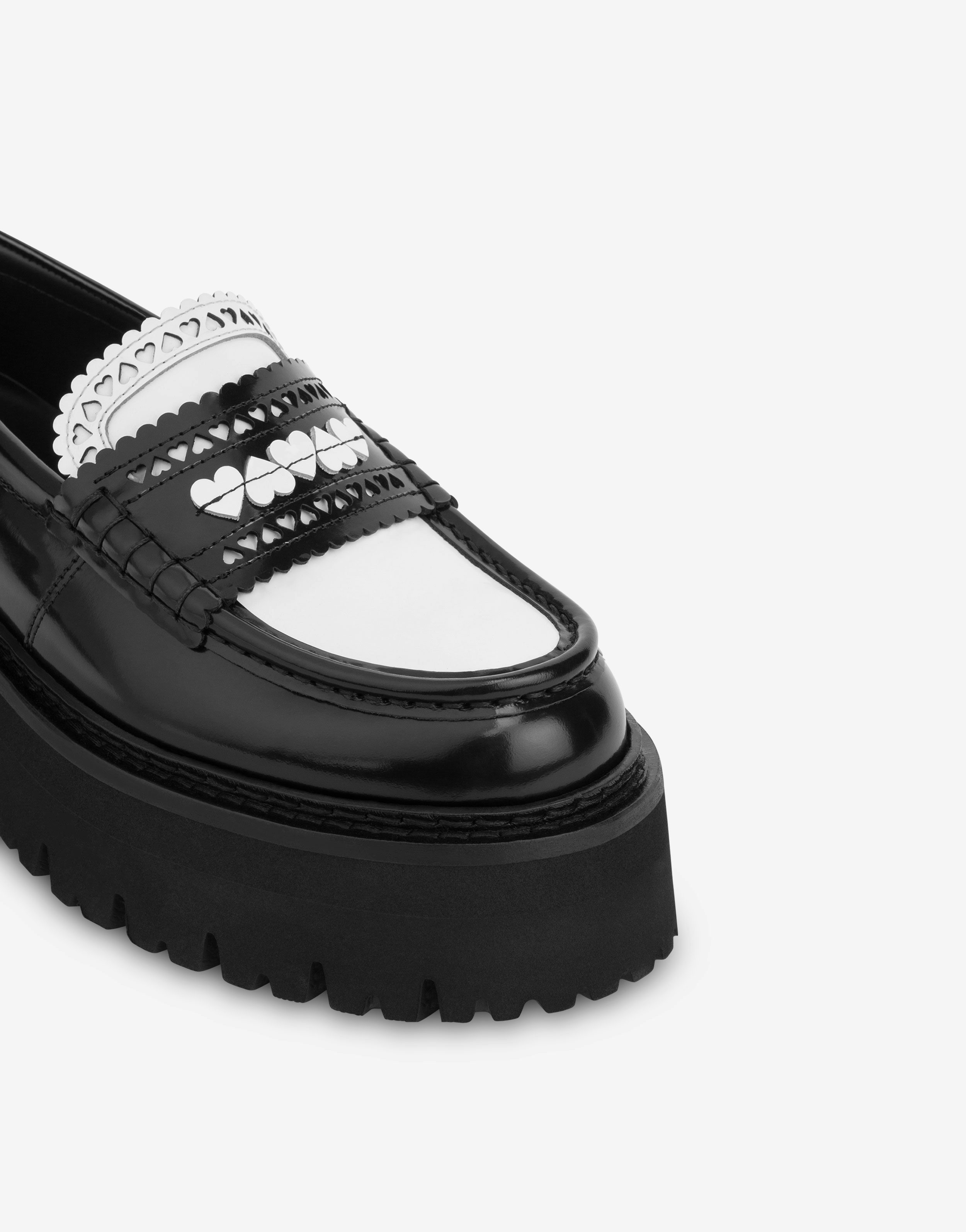 HEARTED BROGUE LOAFERS - 4