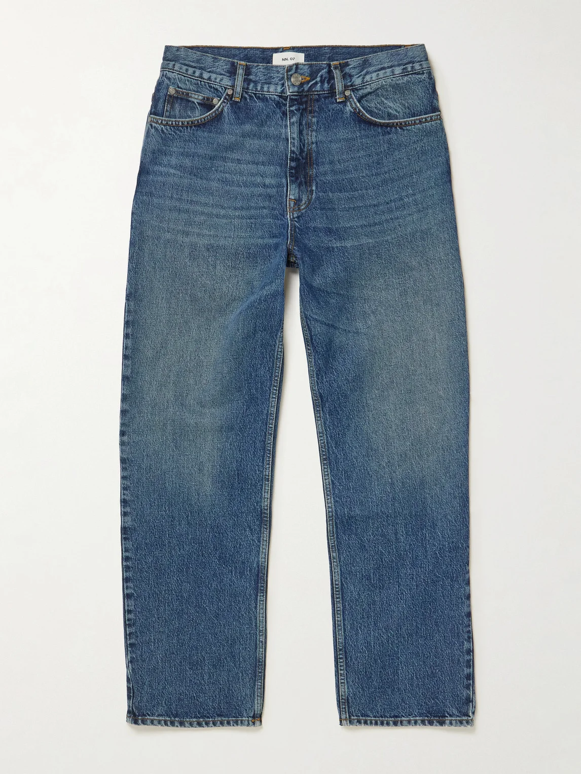 Otis 1847 Straight-Leg Stonewashed Jeans - 1