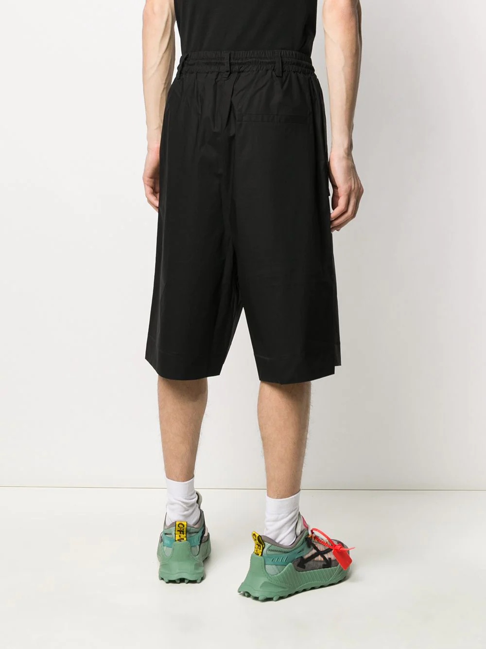 exposed-pocket bermuda shorts - 4