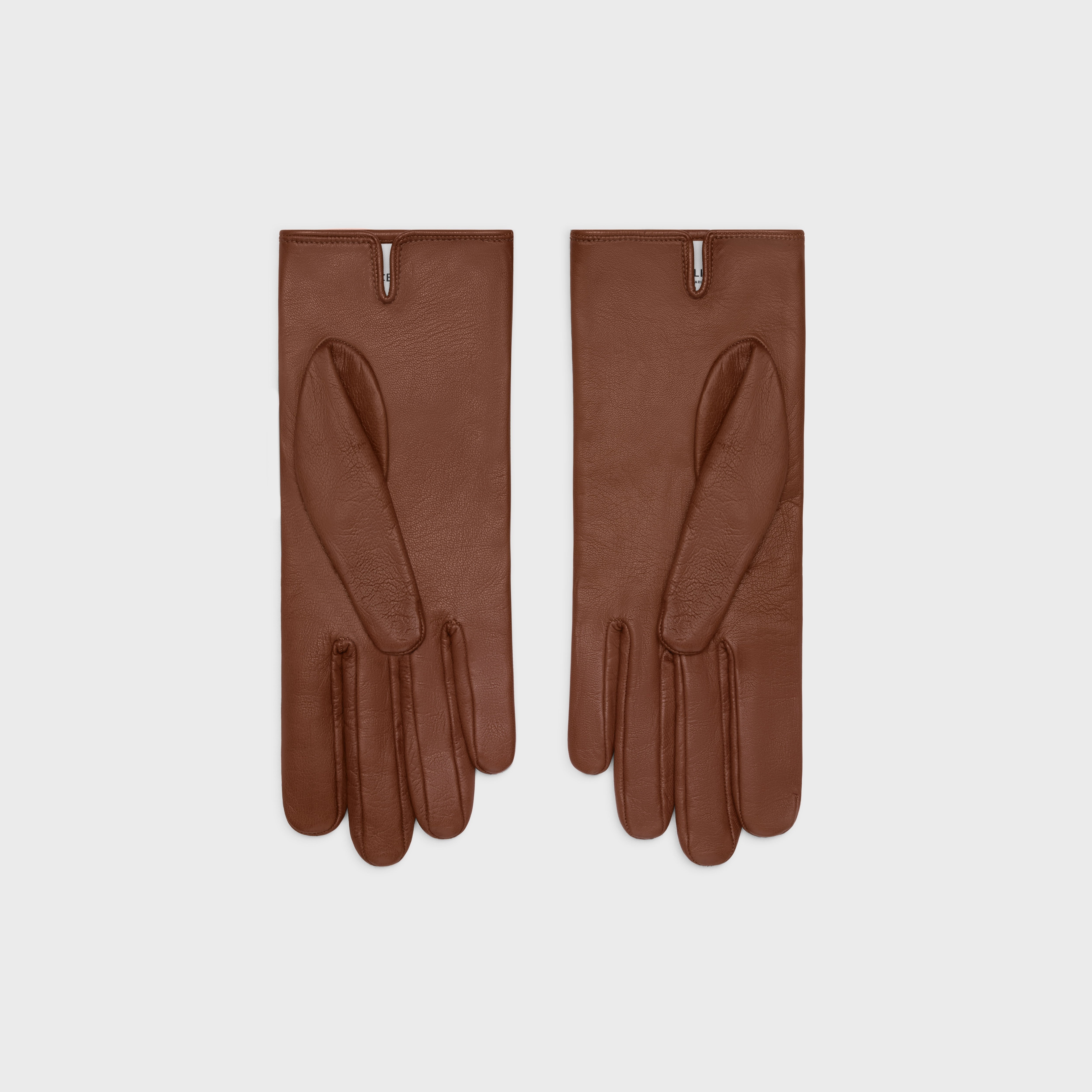 triomphe gloves in plongé lambskin - 2