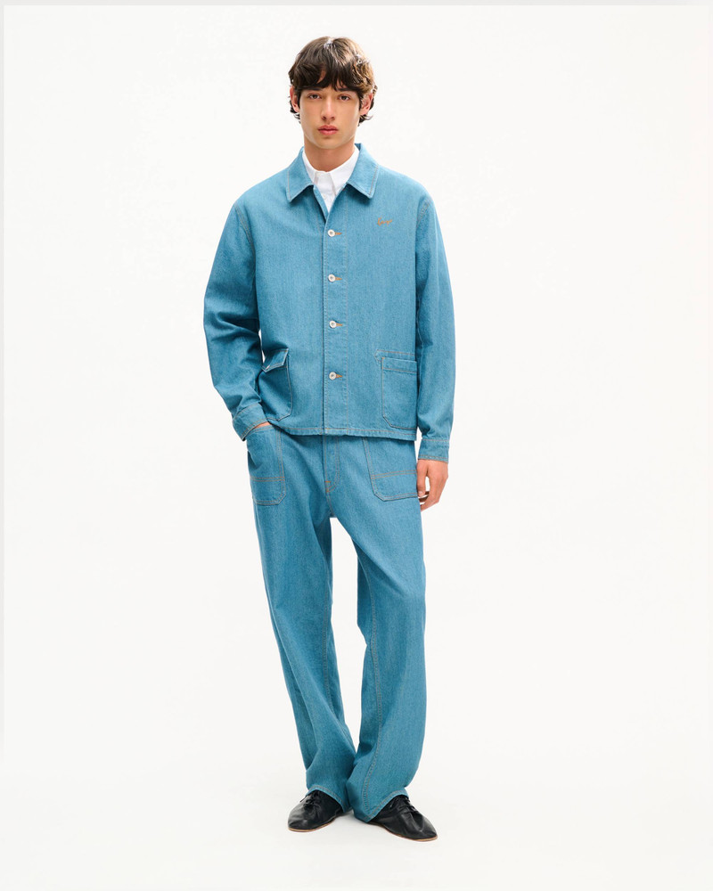 KENZO Cargo monkey fit jeans in japanese denim outlook