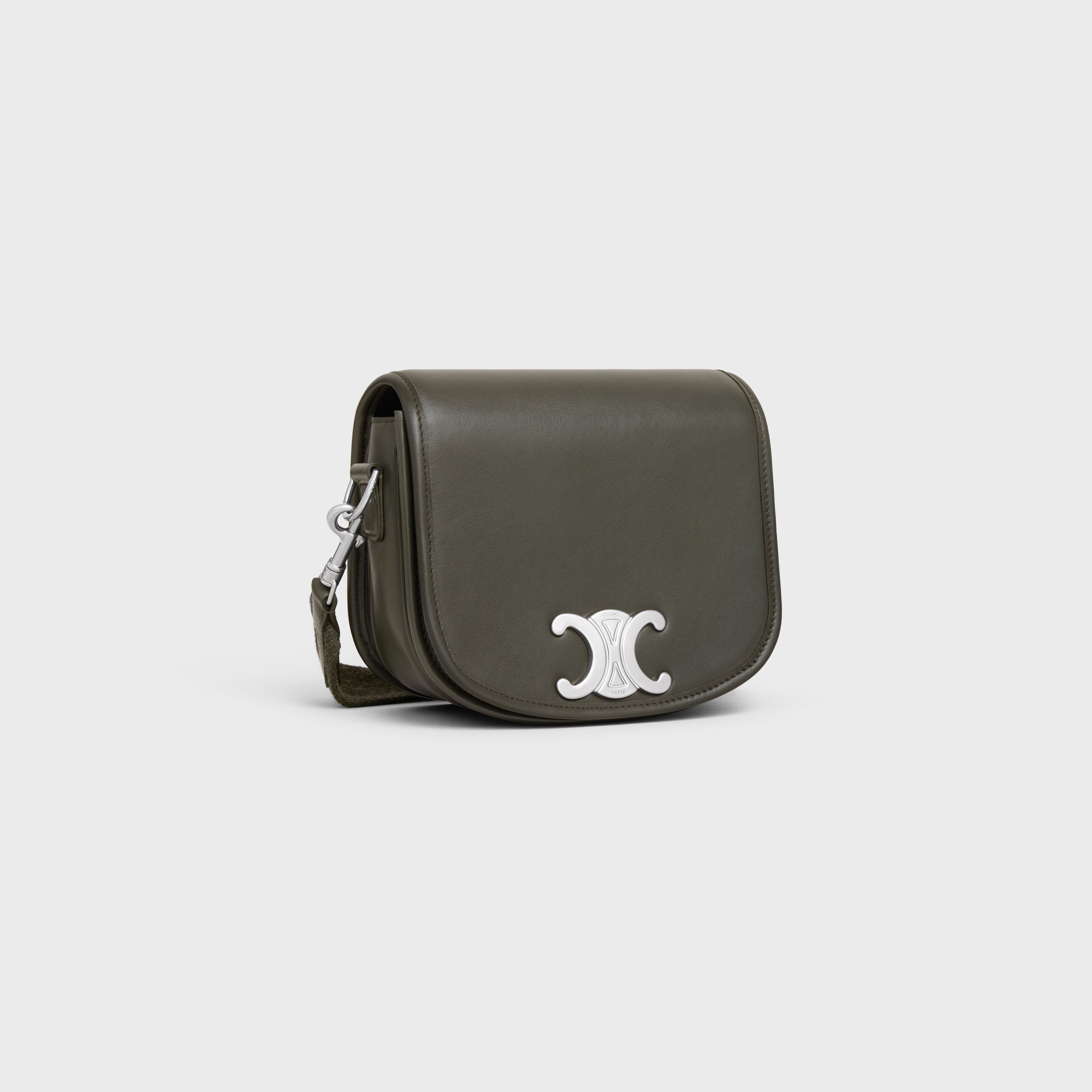 SMALL BESACE STRAP TRIOMPHE in SUPPLE NATURAL CALFSKIN - 2