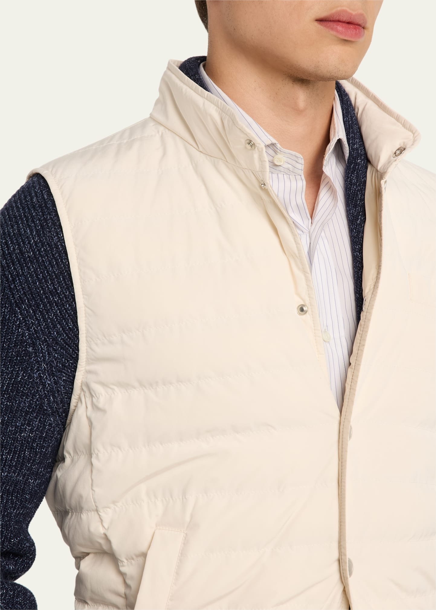 Men's High Summer Capsule Water-Resistant Down Vest - 5