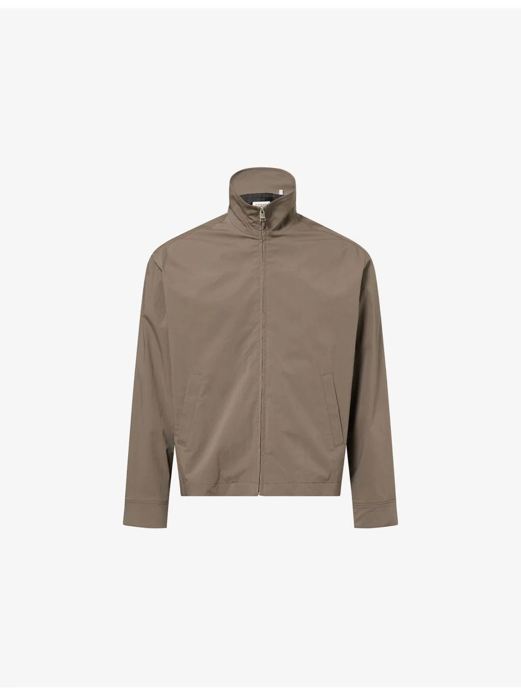 Funnel-Neck Nylon Jacket - 1