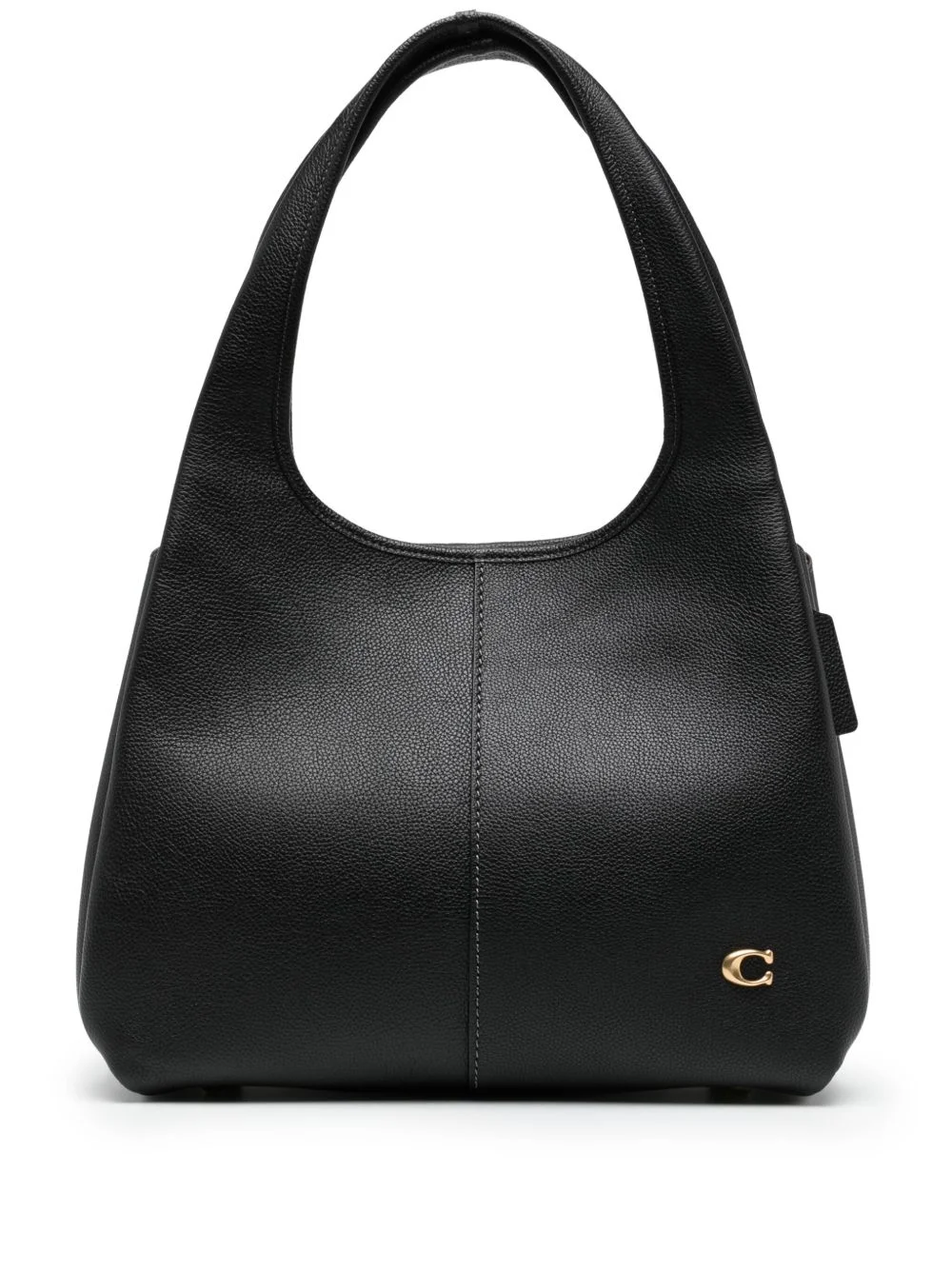 Lana pebbled-leather tote bag - 1