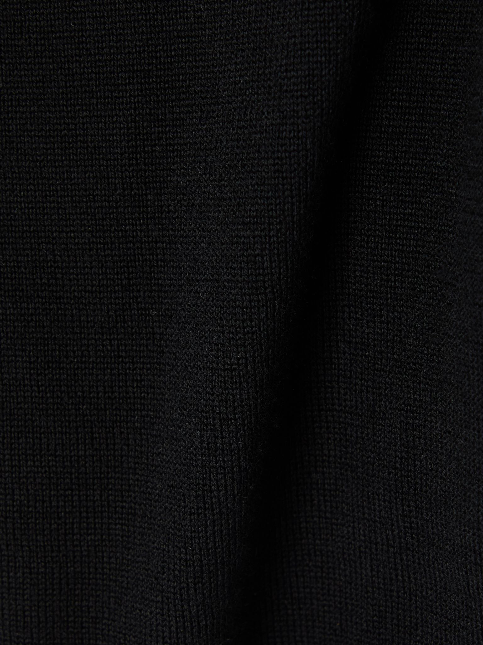 Cropped wool sweater Black - 4