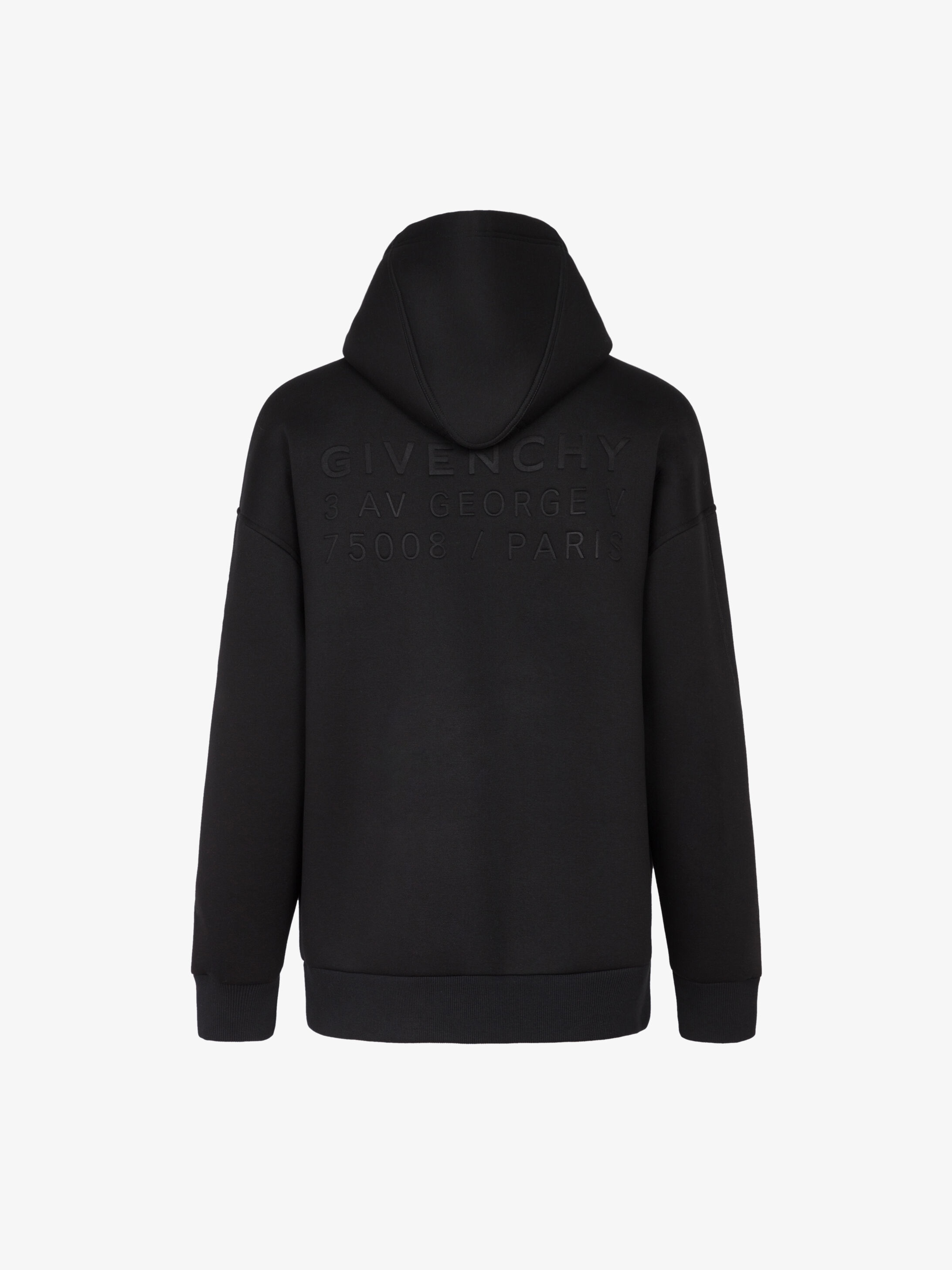 GIVENCHY zipped hoodie in neoprene - 5